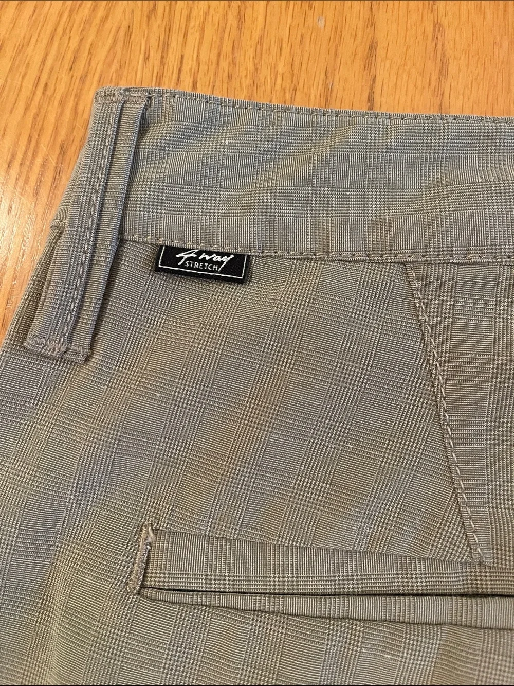 Billabong Men's Slate Gray Flat Front Shorts